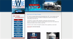 Desktop Screenshot of epwinepropane.com